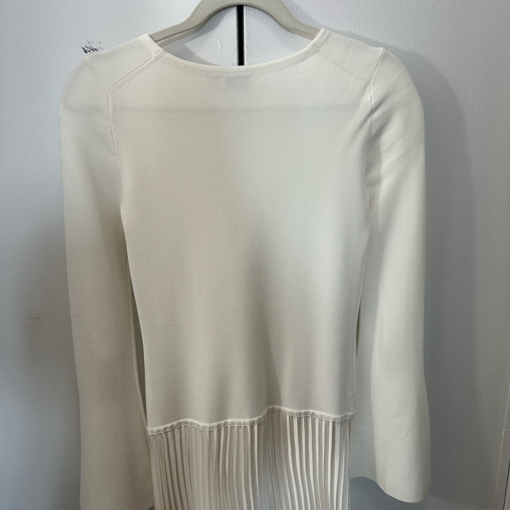SIMKHAI Damoni Pleated Midi Dress - Picture 8 of 11